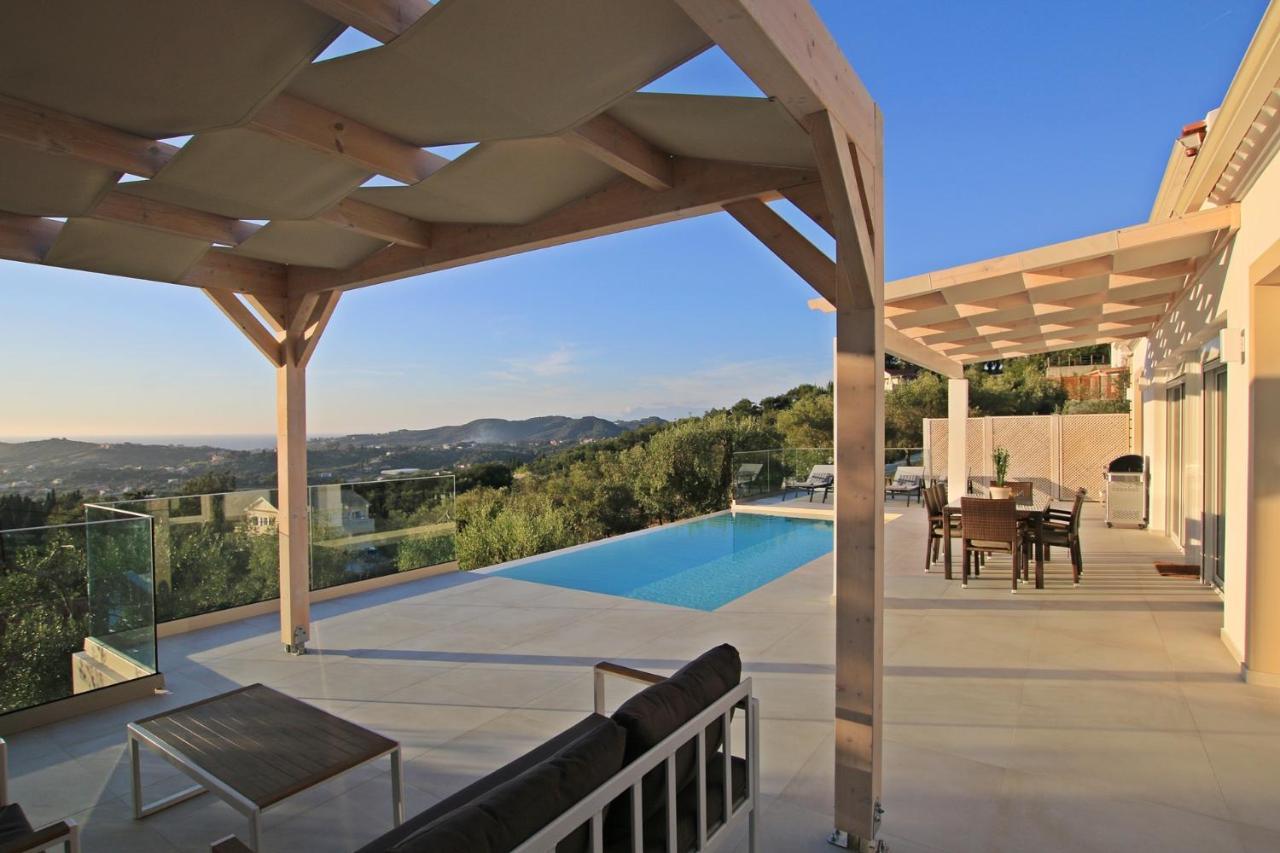 Sunset Sea View Villa 10 Afionas Exterior photo